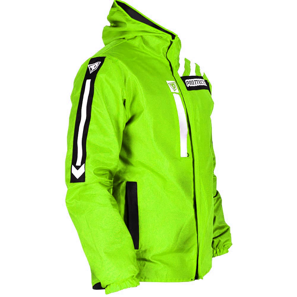 Chaqueta Reflectiva Moto 90% Impermeable Doblefaz Neón - Image 7