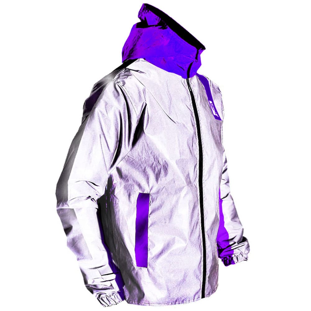 Chaqueta Reflectiva Economica Impermeable Moto ciclista Mujer - Image 8